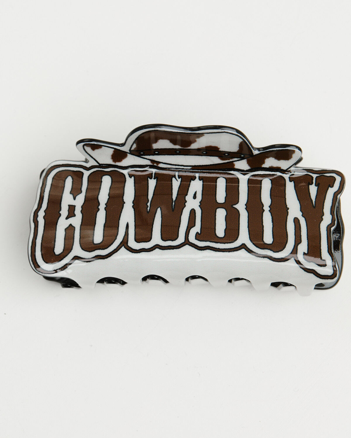 Image #2 - Idyllwind Women's Windsor Cowboy Hat Claw Clip, Brown, hi-res