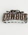 Image #2 - Idyllwind Women's Windsor Cowboy Hat Claw Clip, Brown, hi-res
