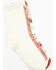 Image #2 - Shyanne Women's Southwestern Crew Socks - 3-Pack, Beige/khaki, hi-res