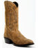 Image #1 - Tony Lama Men's Outpost Desert Goat Leather Western Boots - Medium Toe, Tan, hi-res