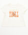 Image #1 - Shyanne Toddler Girls' Y'all Short Sleeve Graphic Tee, Off White, hi-res