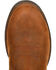 Image #6 - Durango Rebel Men's Waterproof Western Boots - Round Toe, Brown, hi-res