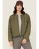 Image #1 - Carhartt Women's Rain Defender&reg; Loose Fit Lightweight Insulated Jacket, Olive, hi-res