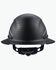 Image #2 - Lift Safety DAX Matte Patriot Full Brim Hard Hat, Black, hi-res