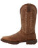 Image #3 - Durango Men's Rebel Performance Western Boots - Broad Square Toe , Brown, hi-res