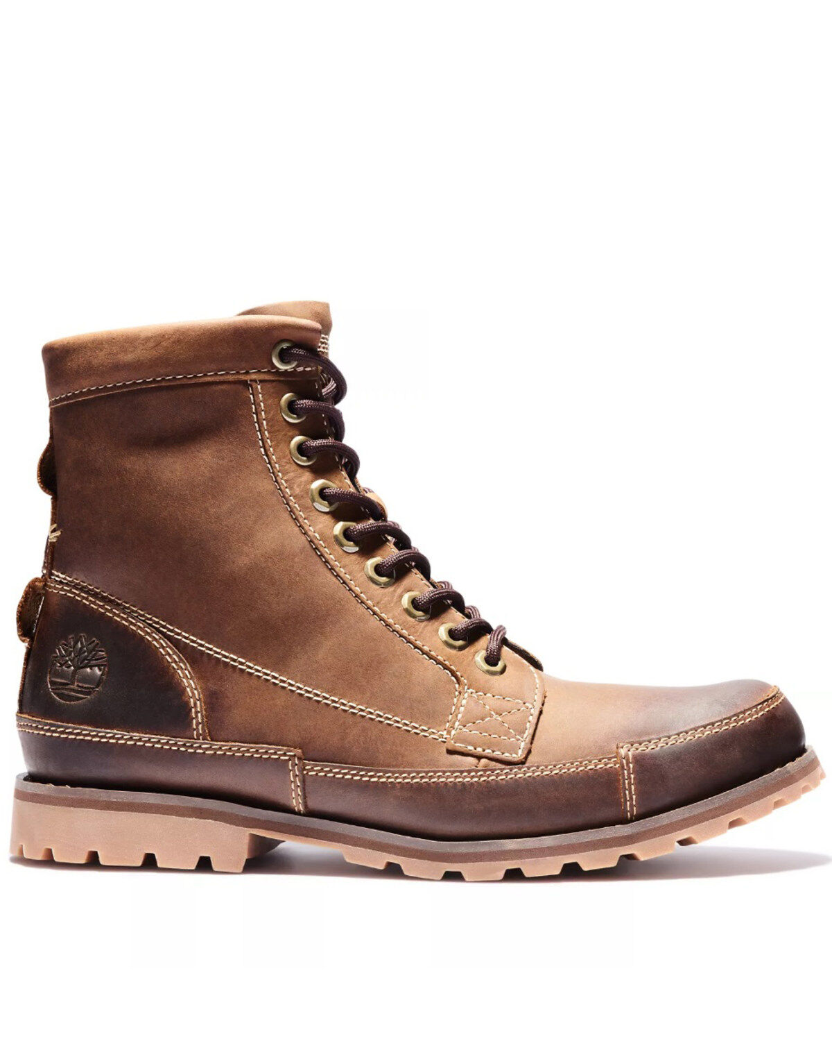 Image #1 - Timberland Men's Earthkeepers 6" Leather Boots - Soft Toe, Brown, hi-res