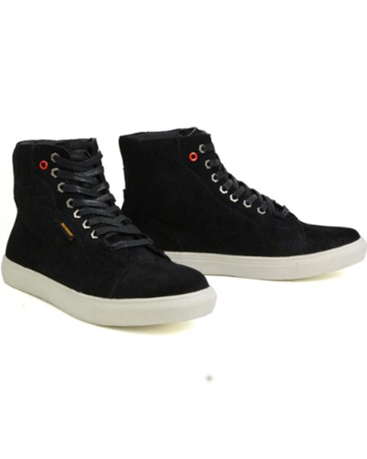 Milwaukee Leather Men's Vintage High-Top Reinforced Street Riding Waterproof Shoes Round Toe - Extended Sizes, Black, hi-res