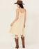 Image #4 - Cleo + Wolf Women's Beatrice Solid Sleeveless Midi Dress , Oatmeal, hi-res