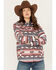 Image #1 - Ariat Women's Southwestern Serape Print Shacket - Plus , Multi, hi-res