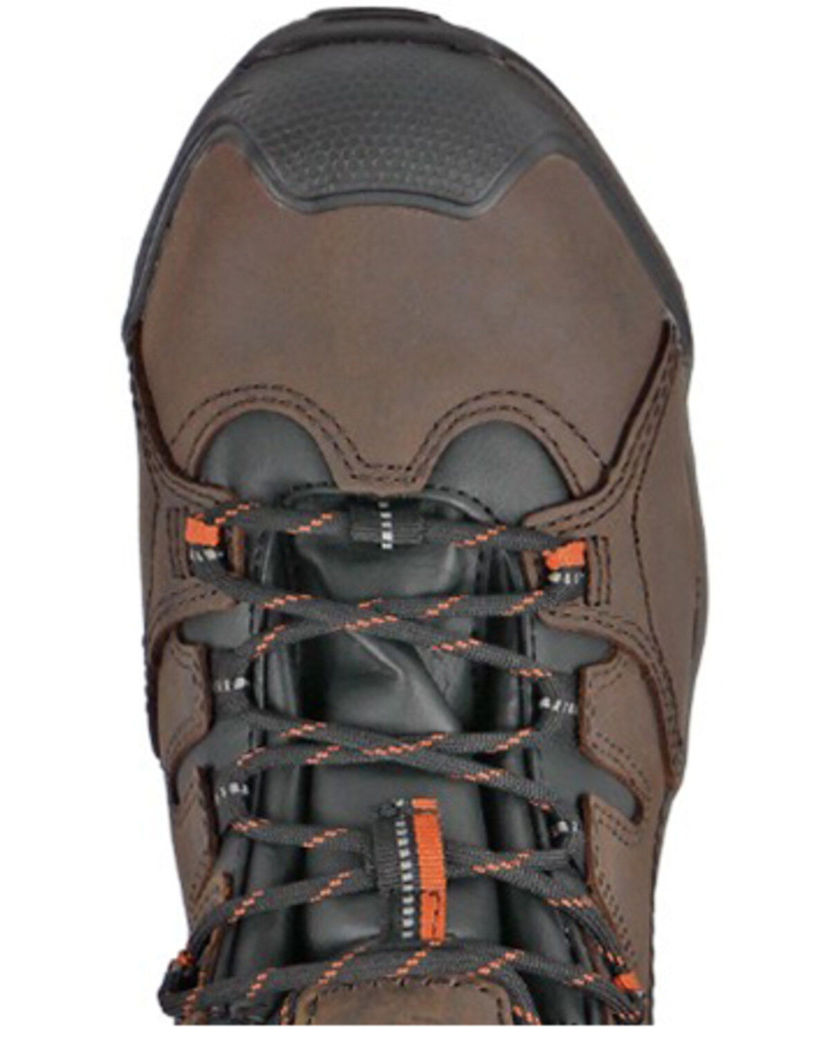 Image #6 - Hoss Men's Tracker Lace-Up Waterproof Work Boots - Composite Toe, Brown, hi-res