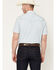 Image #4 - Ferrell Men's Carson Tek Bandana Print Short Sleeve Pearl Snap Stretch Western Shirt, Mint, hi-res