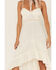 Image #3 - Scully Women's Embroidered Ruffled Hi-Lo Dress, Cream, hi-res