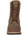 Image #4 - Carolina Men's 8" Poplar Insulated Waterproof Logger Work Boots - Composite Toe, Brown, hi-res