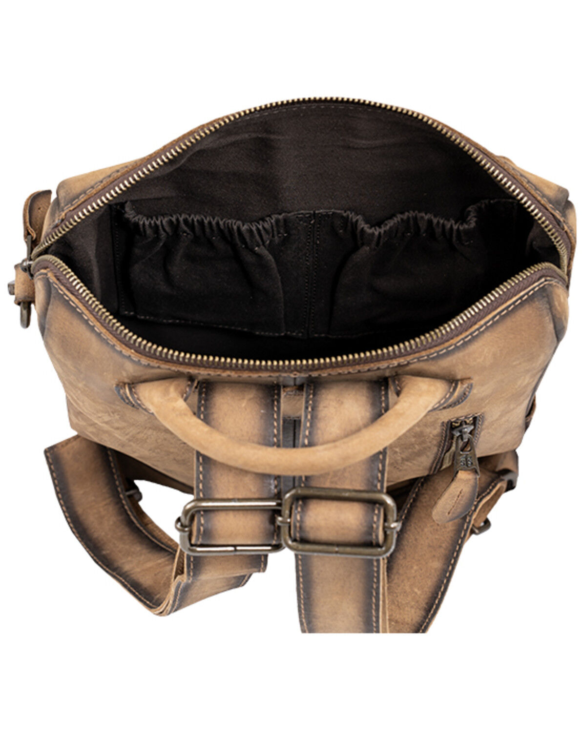 Image #6 - STS Ranchwear By Carroll Women's Baroness Basic Bliss Backpack, Brown, hi-res