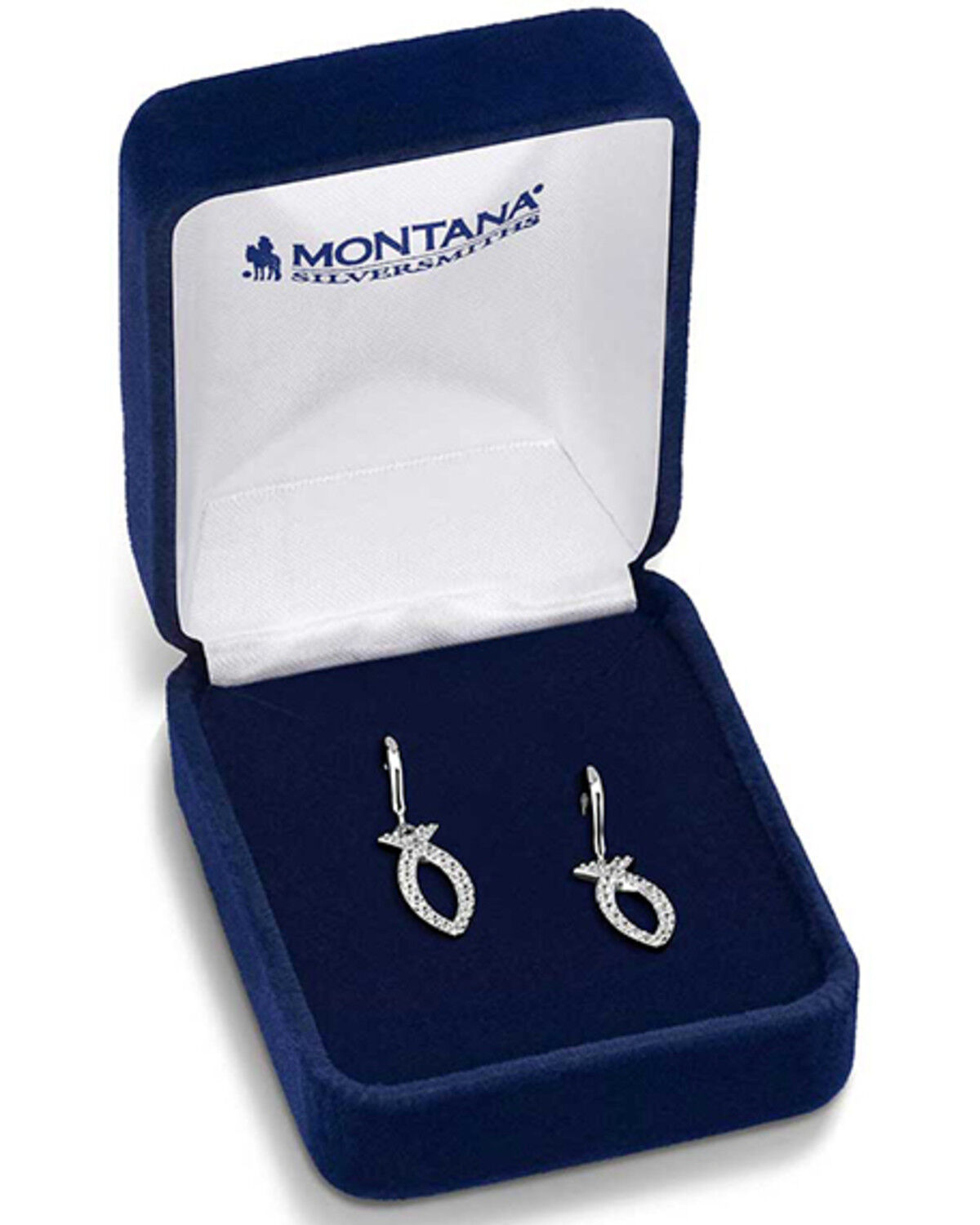 Image #3 - Montana Silversmiths Women's Graceful Waters Earrings, Silver, hi-res