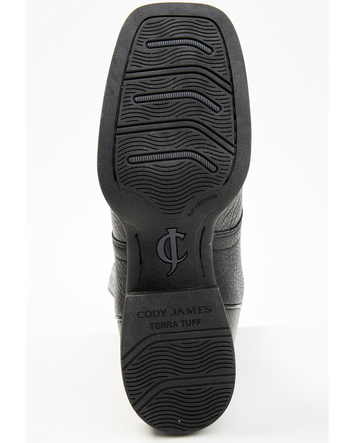 Image #7 - Cody James Men's Badge Xero Gravity&trade; Western Boots - Broad Square Toe, Black, hi-res