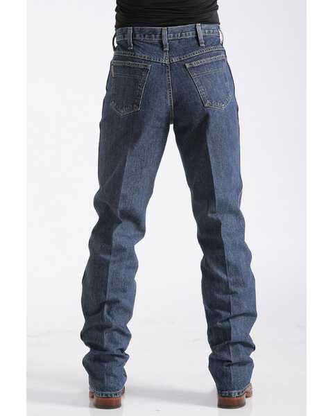 Image #2 - Cinch Men's Green Label Dark Wash Relaxed Denim Jeans , Blue, hi-res