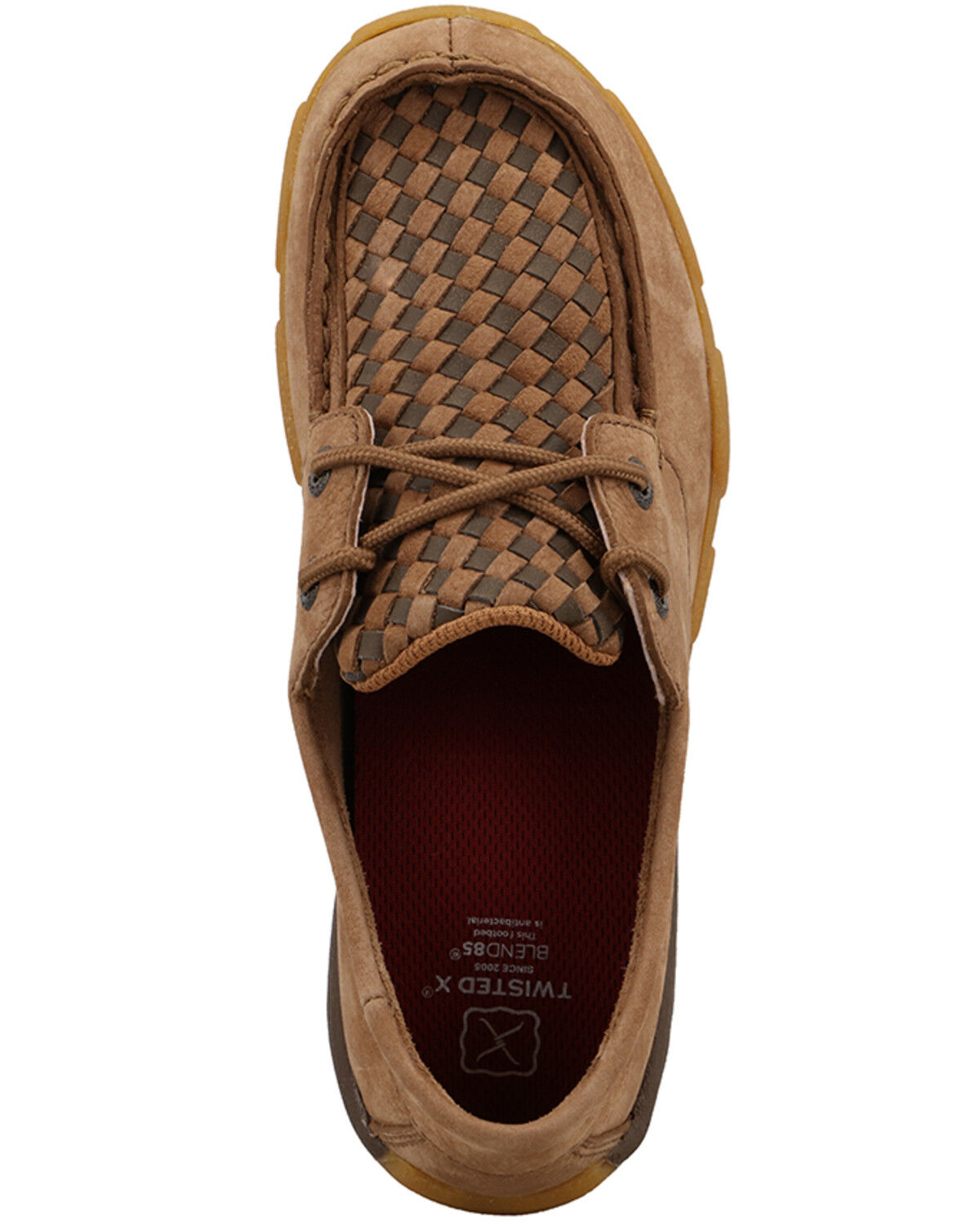 Image #6 - Twisted X Boys' Boat Shoe Driving Mocs, Camel, hi-res