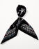 Image #2 - Idyllwind Women's Foxglove Bandana Necklace, Black, hi-res