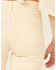 Image #4 - Sneak Peek Women's High Rise Slim Straight Jeans, Light Yellow, hi-res