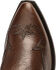 Image #6 - Abilene Men's 7" Wingtip Zip Boots, Chocolate, hi-res