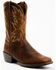 Image #1 - Durango Men's Westward Roughstock Western Boots - Broad Square Toe, Brown, hi-res