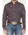 Image #3 - Ariat Men's Wrinkle Free Brendan Floral Print Long Sleeve Button-Down Western Shirt, Blue, hi-res