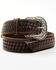 Image #1 - RANK 45® Men's Basketweave Belt with Knife Insert  , Brown, hi-res