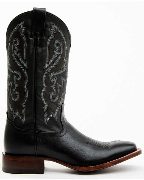 Image #2 - Cody James® Men's Square Toe Stockman Boots, Black, hi-res