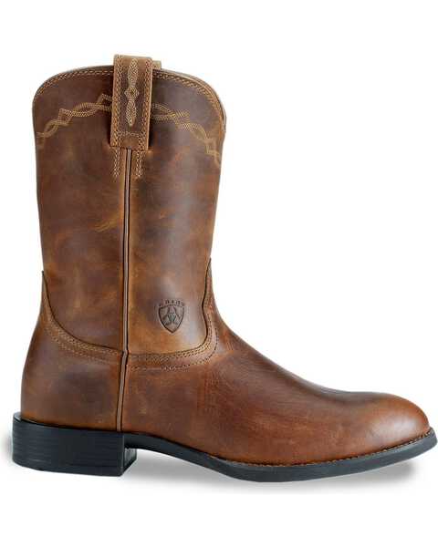Image #2 - Ariat Men's Heritage Roper 10" Western Boots, Distressed, hi-res