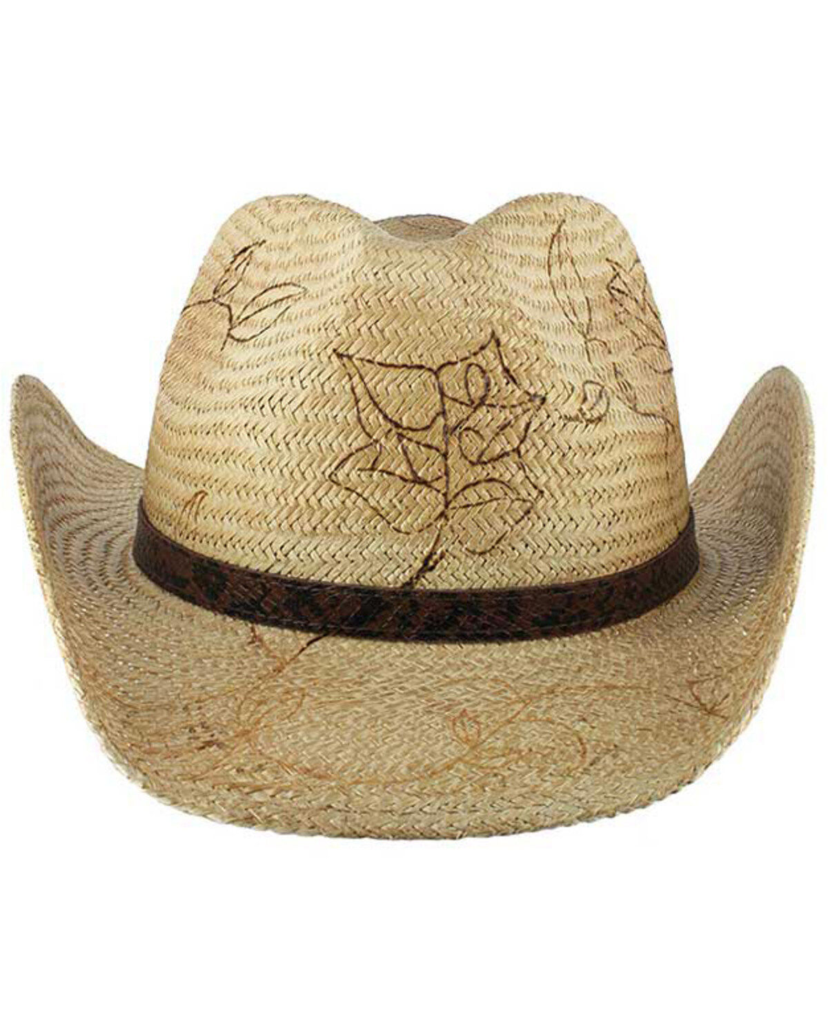 Image #2 - Shyanne&reg; Women's Branded Cowboy Hat, Tan, hi-res