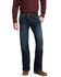 Image #2 - Ariat Men's M2 Salton Stillwell Relaxed Bootcut Jeans, Blue, hi-res