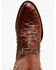 Image #6 - Cody James Black 1978® Men's Chapman Exotic Full-Quill Ostrich Western Boots - Medium Toe, Cognac, hi-res