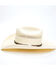 Image #2 - Resistol Natural Saddlebrook 10X Straw Cowboy Hat , Natural, hi-res