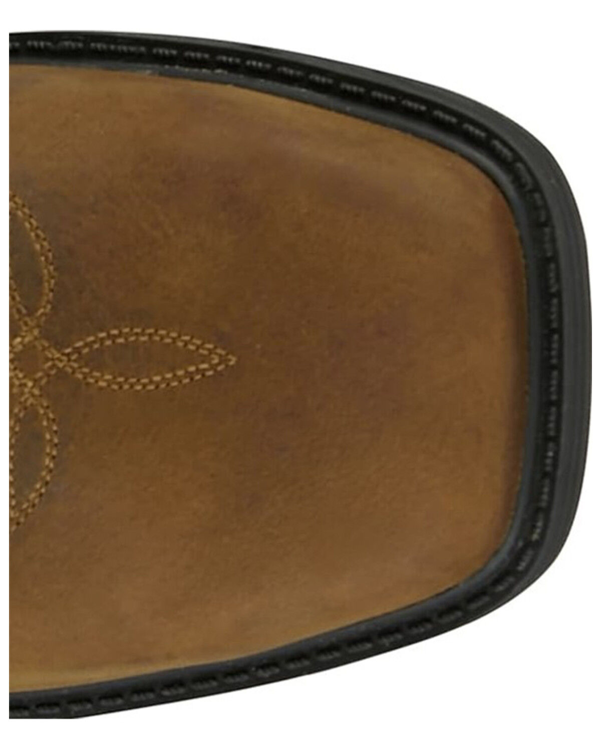 Image #5 - Justin Men's Trencher Pull-On Work Boots - Steel Toe, Brown, hi-res