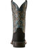 Image #3 - Ariat Men's Oakwood Western Boots - Broad Square Toe, Black, hi-res