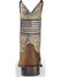 Image #7 - Ariat Men's Distressed Camo Sport Patriot Western Boots - Broad Square Toe, Brown, hi-res