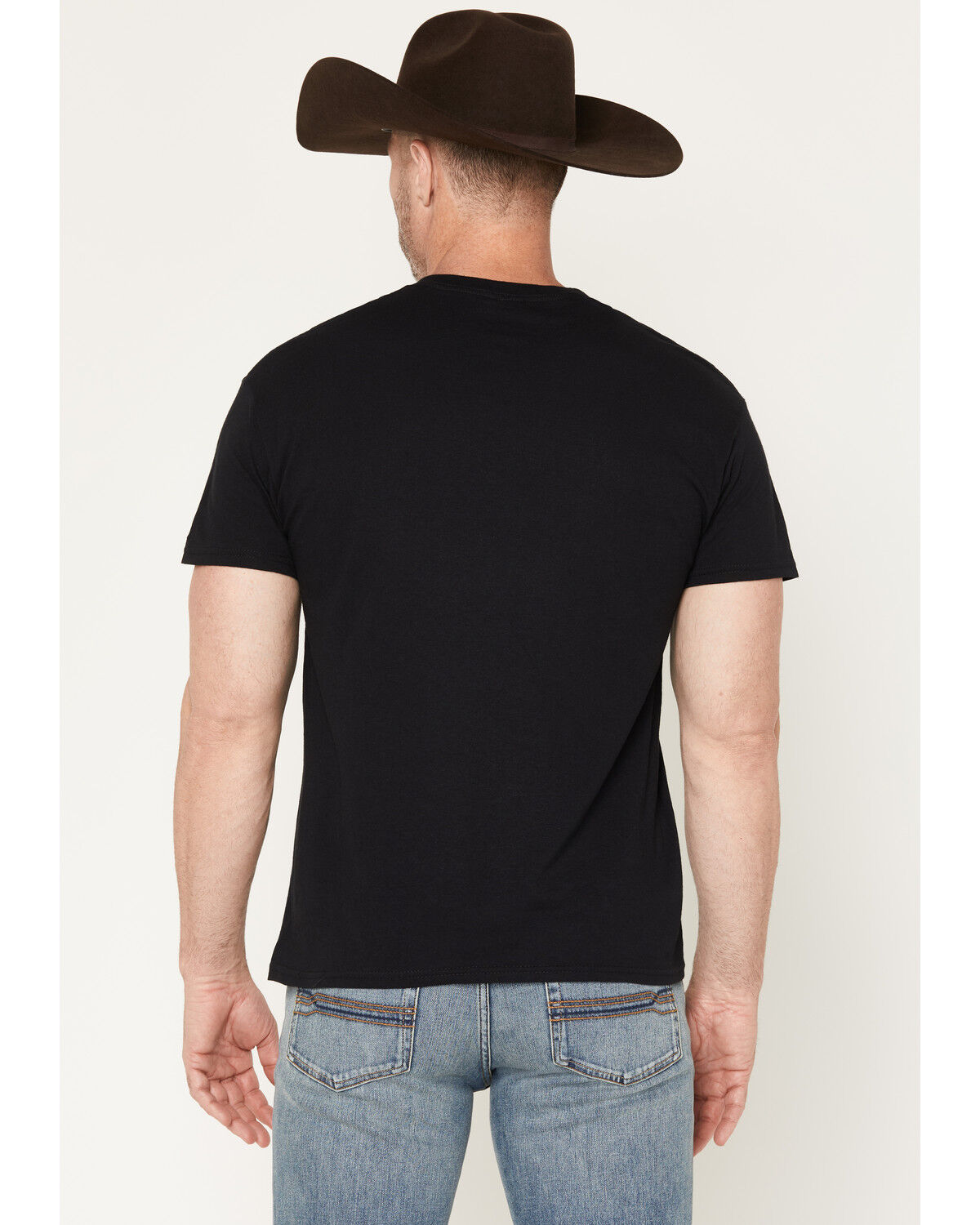 Image #4 - Cody James Men's Americana Steer Short Sleeve Graphic T-Shirt, Black, hi-res