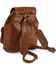 Image #2 - American West Leather Backpack, Brown, hi-res