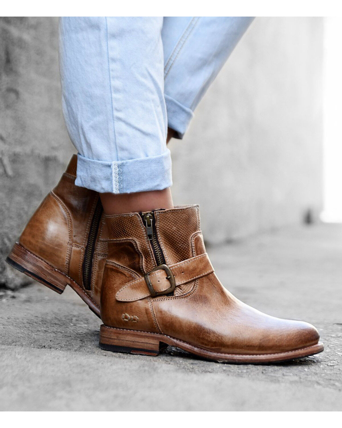 Image #2 - Oak Tree Farms Women's Sequoia Western Boots, Tan, hi-res