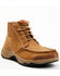 Image #1 - Cody James Men's Crazy Horse Lace-Up Casual Western Boots - Moc Toe, Tan, hi-res