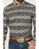 Image #3 - RANK 45&reg; Men's Blaze Southwestern Striped Long Sleeve Button-Down Stretch Western Shirt, Black, hi-res
