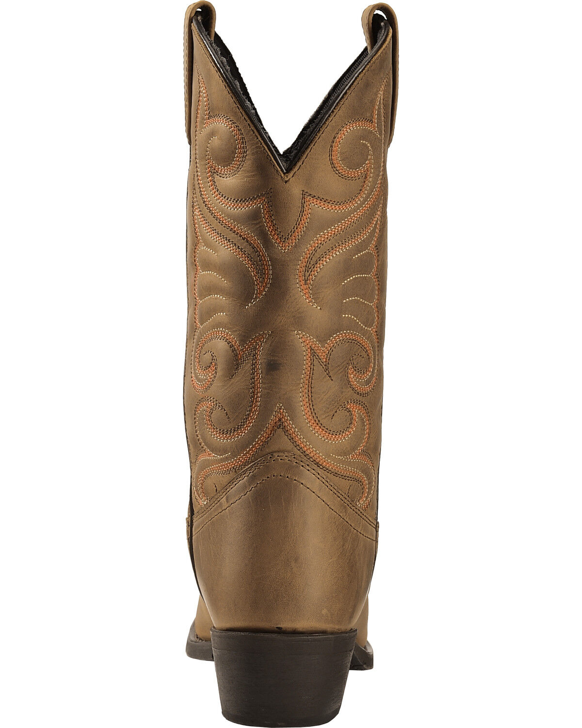 Image #7 - Laredo Women's Bridget Performance Western Boots - Round Toe, Tan, hi-res