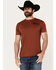 Image #1 - Coors Men's Logo Short Sleeve Graphic T-Shirt, Russett, hi-res