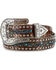 Image #1 - Angel Ranch Women's Stud & Stone Western Belt, Brown, hi-res