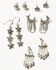 Image #1 - Idyllwind Women's 5-piece Silver Fleetwood Earrings Set , Silver, hi-res