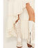 Image #2 - Shyanne Women's Hattie Embroidered High-Low Hem Midi Skirt, Beige, hi-res