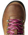 Image #4 - Ariat Women's Barnyard Lace-Up Boots - Round Toe, Brown, hi-res