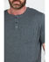 Image #4 - Hawx Men's Pocket Henley Short Sleeve Work T-Shirt , Charcoal, hi-res