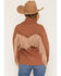 Image #4 - Idyllwind Women's Hicks Studded Fringe Button-Down Cardigan, Bark, hi-res